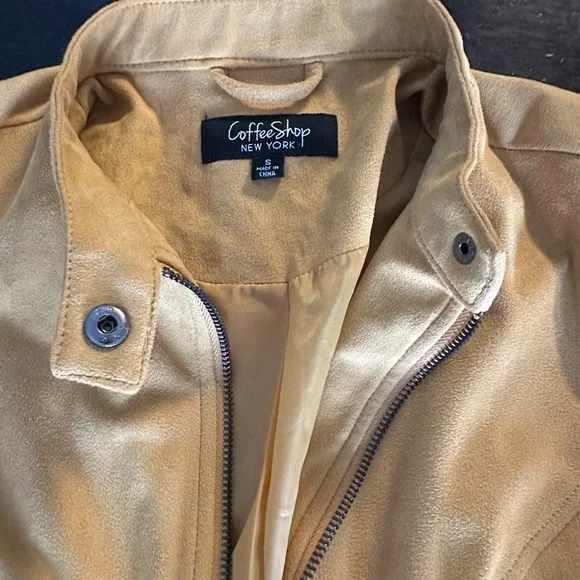 Mustard Yellow Moto Jacket - Picture 4 of 6